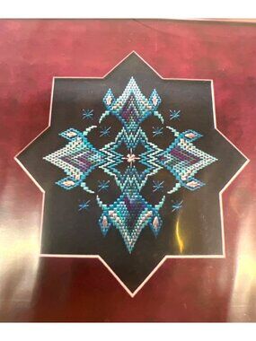 Midnight Sea Kaleidoscope Cross-Stitch Pattern By Creative Reflections